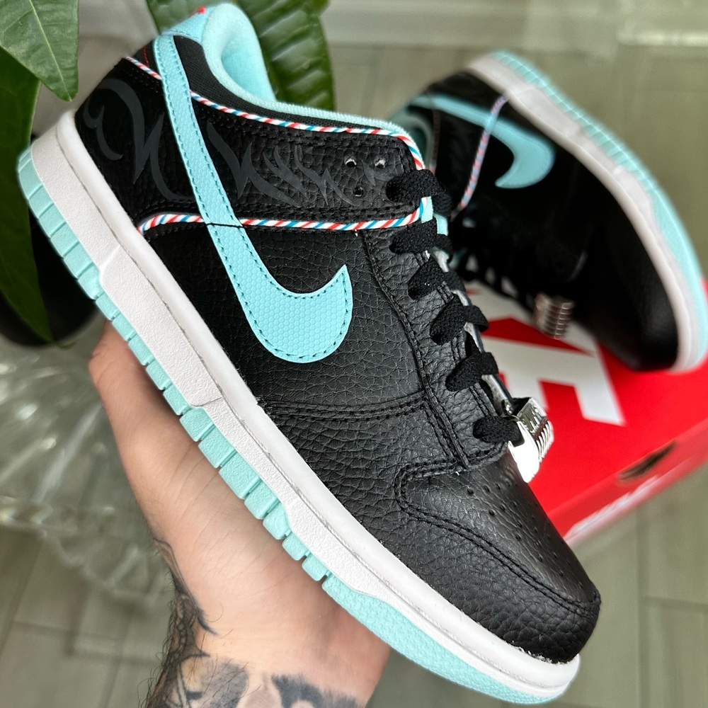 NEW NIKE DUNK LOW BLACK BLUE